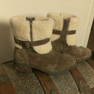 Ugg boots with a little heel